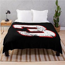 Dale Earnhardt Distressed Throw Blanket