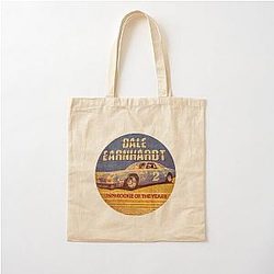 Vintage Dale Earnhardt Cotton Tote Bag