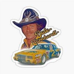 Dale Earnhardt Die Hard 2 Sticker