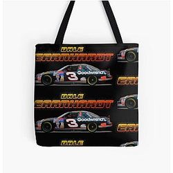 Dale Earnhardt Pixel Art Tote Bag