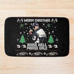 Merry Christmas Raise Hell Dale Earnhardt Bath Mat