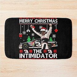 Dale Earnhardt Merry Christmas The Intimidator Bathmat