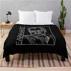 Dale Earnhardt Throw Blanket