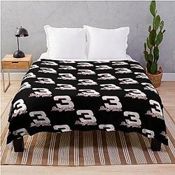 Dale Earnhardt Sr NASCAR Graphic Perfect Gift Throw Blanket