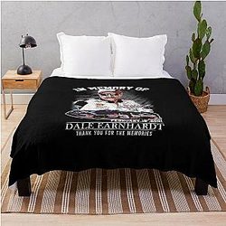 Dale Earnhardt Throw Blanket