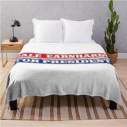 Dale Earnhardt President Throw Blanket
