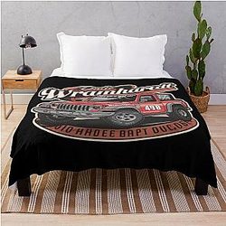 Dale Earnhardt Wrangler Throw Blanket