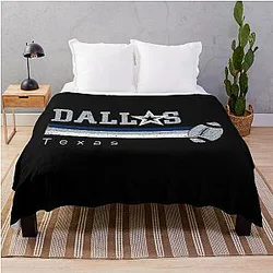Art Bowl Dallas Cowboys Throw Blanket