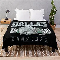 Artful Dallas Cowboys Throw Blanket