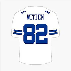 Jason Witten  Dallas Cowboys Sticker