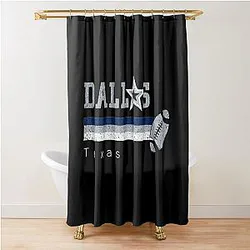 Art Dallas Cowboys Shower Curtain