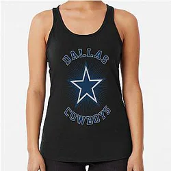 Dallas Cowboys Vtg Sweatshirt Sunday Football Women Tailgate Crewneck Tank Top