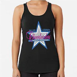 The Dallas Cowboys Cheerleaders Icon Classic T-Shirt Racerback Tank Top