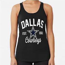 Art Dallas Cowboys Racerback Tank Top