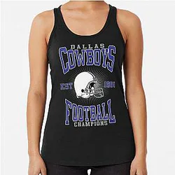 Art Dallas Cowboys Racerback Tank