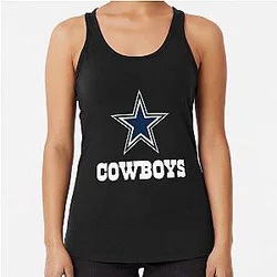 Art Dallas Cowboys Racerback Tank Top