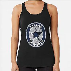 Art Dallas Cowboys Racerback Tank Top