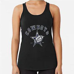 Art Dallas Cowboys Racerback Tank Top