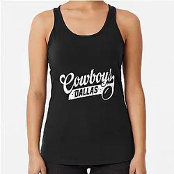 Art Dallas Cowboys Racerback Tank Top
