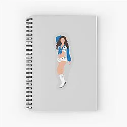 Dallas Cowboys Cheerleader Notebook