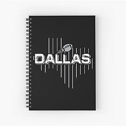 Art Dallas Cowboys Notebook