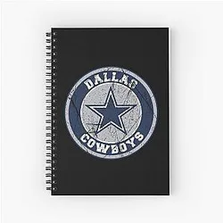 Art Dallas Cowboys Notebook