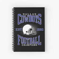 Dallas Cowboys Spiral Notebook