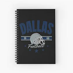 Dallas Cowboys Spiral Notebook