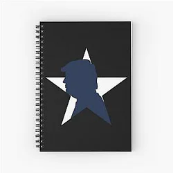 Art Dallas Cowboys Spiral Notebook