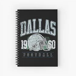 Art Dallas Cowboys Notebook