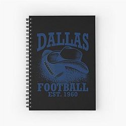 Art Dallas Cowboys Notebook