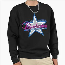 The Dallas Cowboys Cheerleaders Icon Pullover Sweatshirt