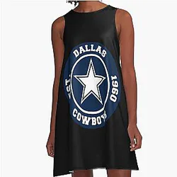 Art Dallas Cowboys A-Line Dress