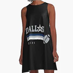 Art Dallas Cowboys A-Line Dress