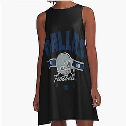 Dallas Cowboys A Line Dress