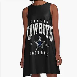 Art Dallas Cowboys A-Line Dress