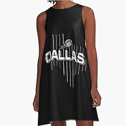 Art Dallas Cowboys A-Line Dress