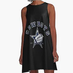 Art Dallas Cowboys A-Line Dress