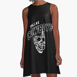 Art Dallas Cowboys A-Line Dress