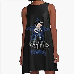 Art Dallas Cowboys A-Line Dress