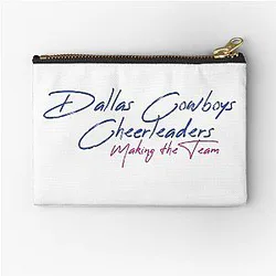 Dallas Cowboys Cheerleaders Zipper Pouch