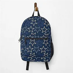 Dallas Navy Background Backpack