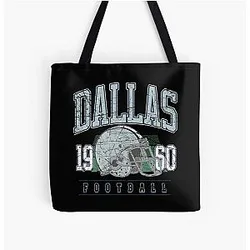 Art Dallas Cowboys All Over Print Tote Bag