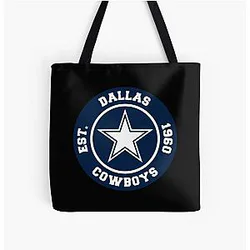 Art Dallas Cowboys All Print Tote Bag