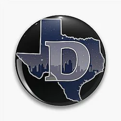 Art Dallas Cowboys Pin
