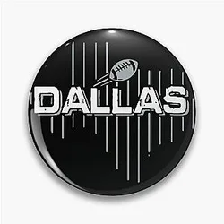 Art and Dallas Cowboys Pin