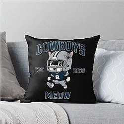 Art Dallas Cowboys Throw Pillow