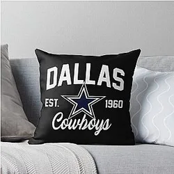 Art Dallas Cowboys Throw Pillow