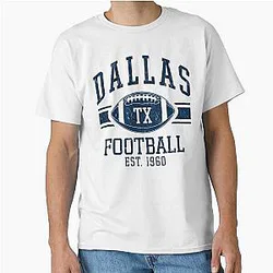 Vintage Distressed Dallas Cowboys Texas Sport Gift Classic T-Shirt
