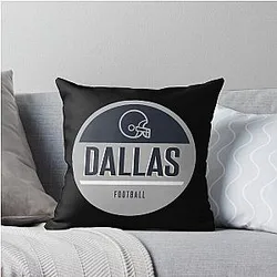 Art Dallas Cowboys Throw Pillow